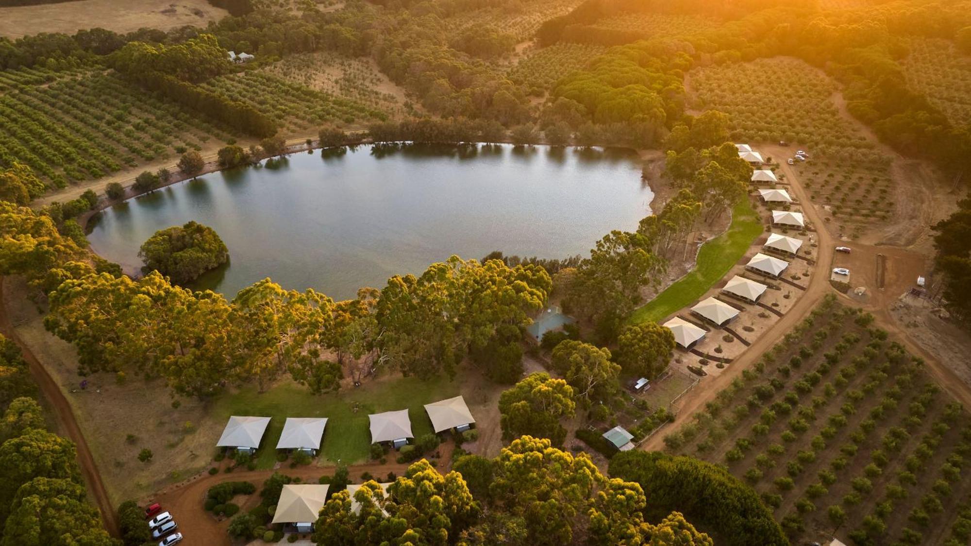 Olio Bello Lakeside Glamping Cowaramup Dış mekan fotoğraf